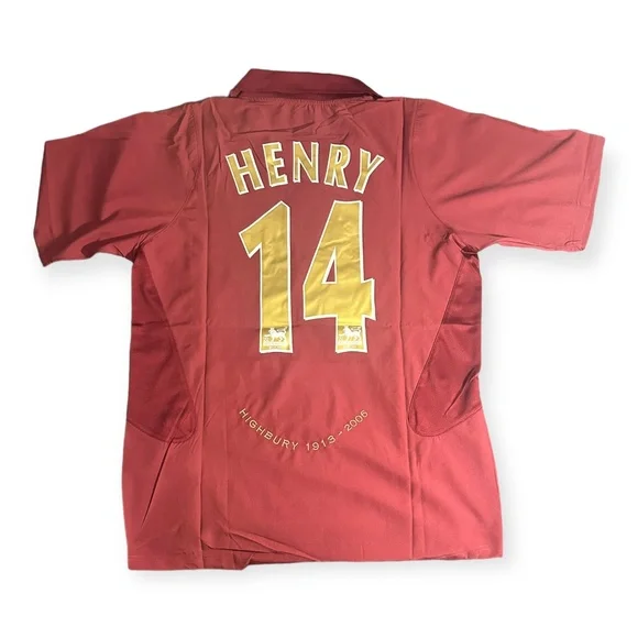 Arsenal retro vintage Thierry Henry soccer football